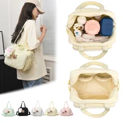 Baby Bappy Bag Portable Bunny Maternity Bag for Baby Cart Fashion Baby Stroller Diaper Bag for Mommy with Toys