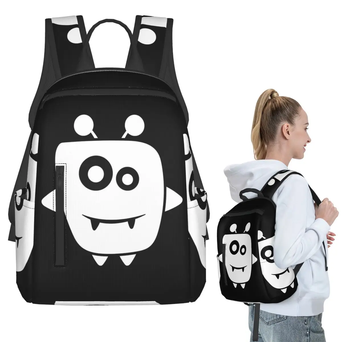 

BEASTS AND CUTE Backpack Student BookBag Kids School Bag Laptop Shoulder Bags Boys Girls