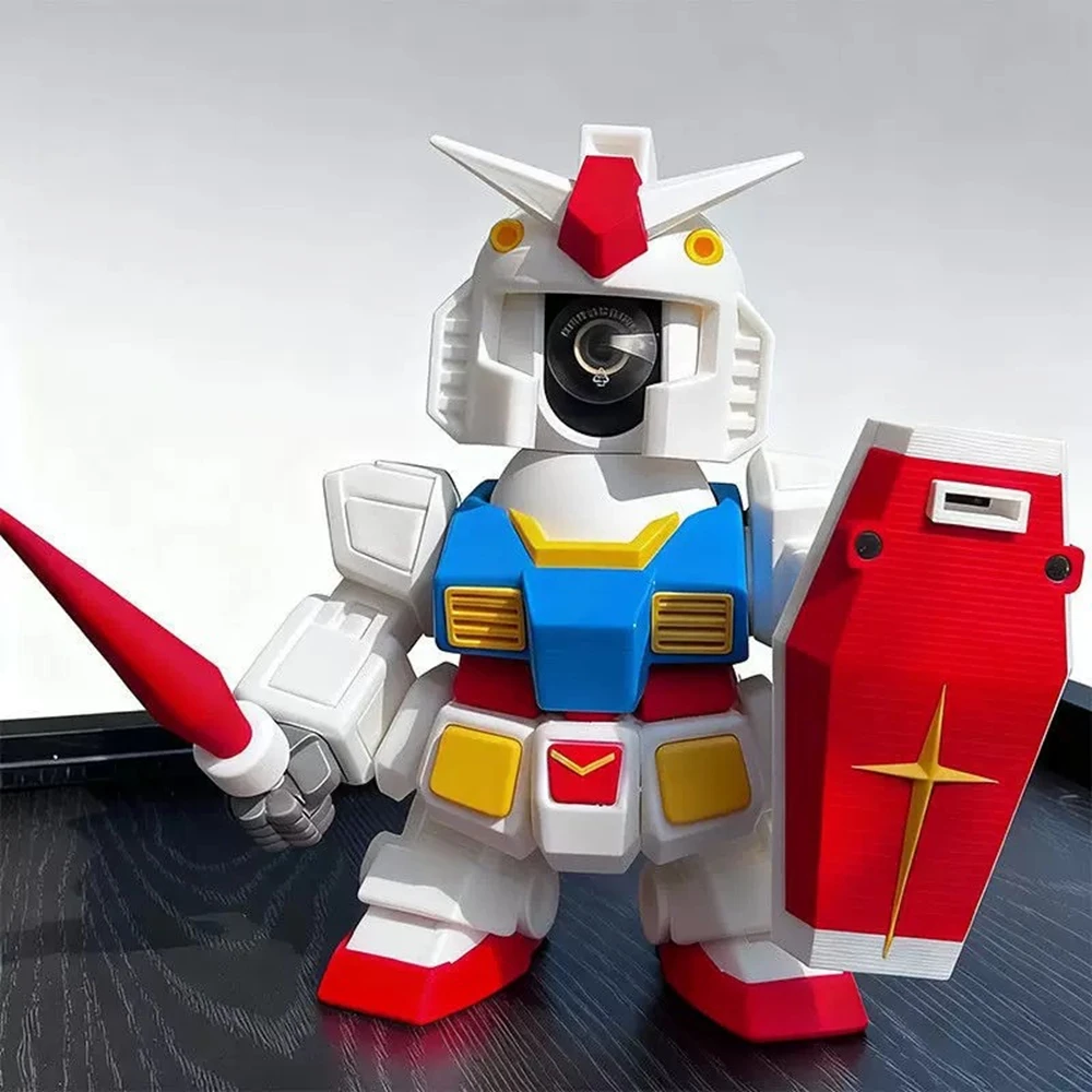 غطاء روبوت مطبوع ثلاثي الأبعاد لطيف لكاميرات المراقبة المتوافقة مع ديكور المنزل Xiaomi C700 Kawaii #1