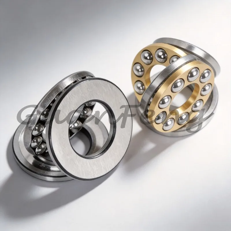51130 51132 51134 51136 51138 51140 Flat Thrust Ball Bearing, M Brass Cage P5 Precision Grade Plane Thrust Bearings