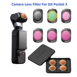 Lens Filters For DJI Pocket 3 Lens Filters Set ND8/16/32/64/NDPL UV CPL For Osmo Pocket 3 Handheld Camera Gimbal Accessories