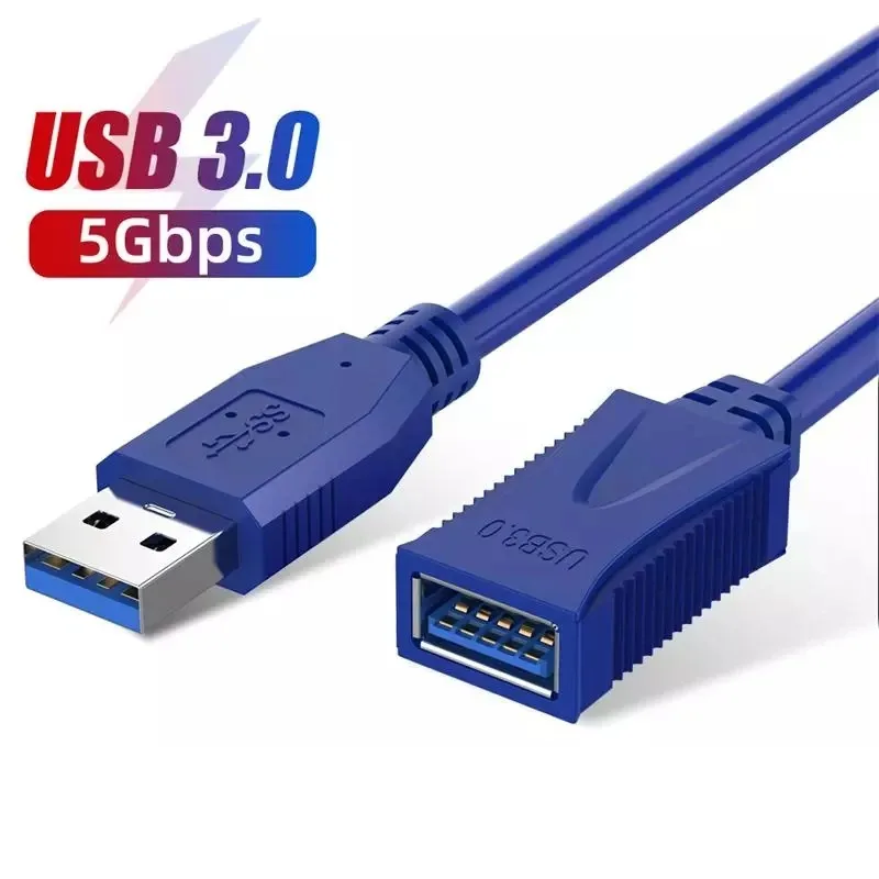 

USB3.0 5Gbps Extension Cable for Laptop PC Printer Xbox One SSD Smart TV USB A Male To Female Extender Cord Fast Speed Data Line