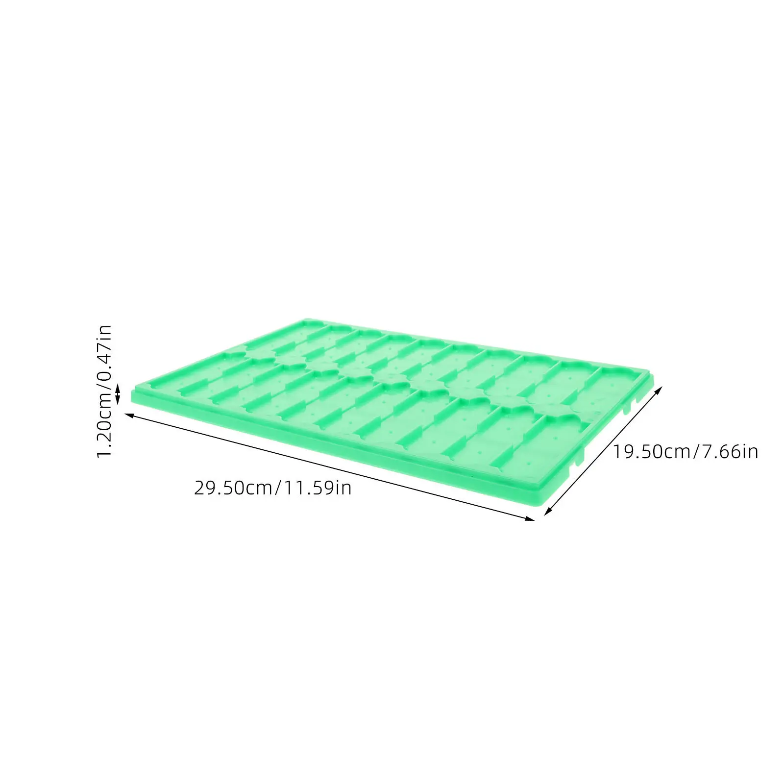 2Pcs Plastic Microscope Slide Drying Stand Slide Storage Holder Laboratory Slides Rack Compact Reusable Portable
