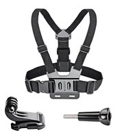 Chest Strap Mount Belt for Gopro Hero 12 11 9 8 7 6 5+ 4 Xiaomi Yi 4K Action Camera Chest Harness for insta360 Sport Accessories