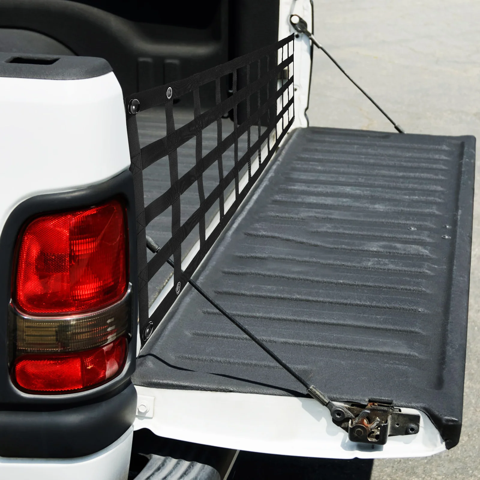 

Tailgate Cargo Net Polyester Automotive Nets For Trucks Trunk Bed Storage Securing Items Preventing Sliding Suitable Various