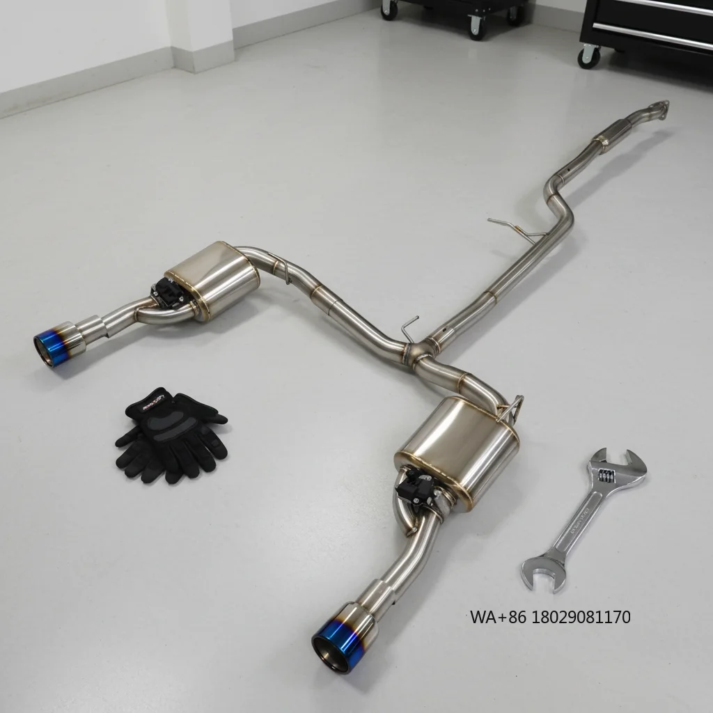 

Заводская OEM-система выхлопа на заказ для седьмого поколения 2.4L: электронно-управляемый глушитель, сварные выхлопные трубы