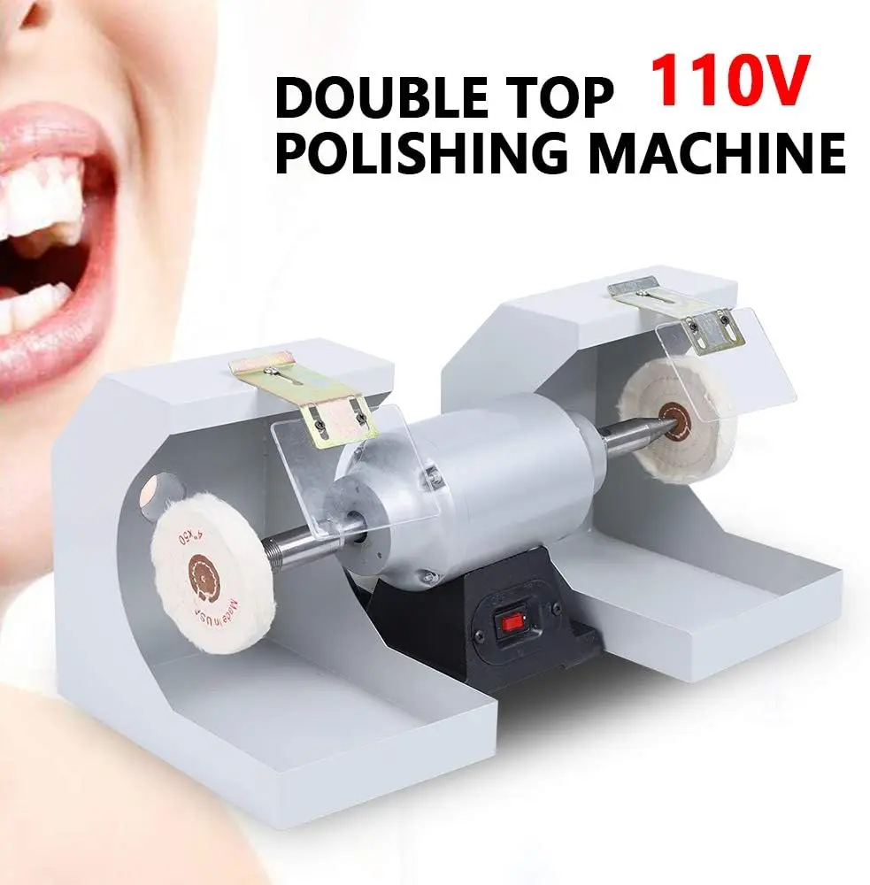 Dental Polishing Polish Lathe Machine/ Bench Buffer Polishe/Polisher, 3000rpm, Jewelry Polishing Machine For Casting