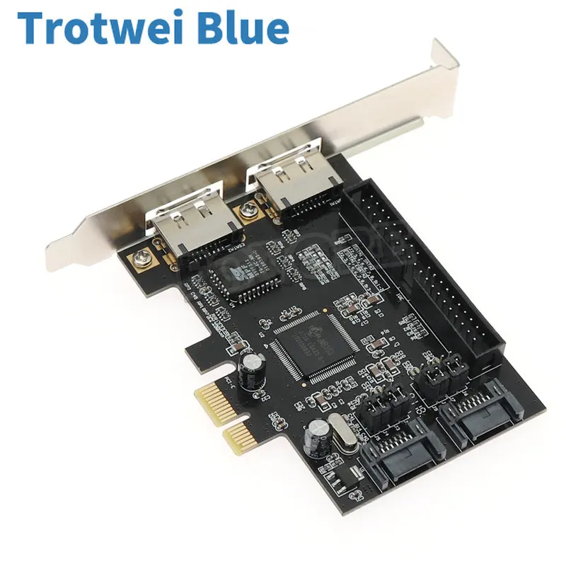 modyb PCI Express do 2 Porty SATA IDE eSATA – Przegląd i analiza funkcjonalności dla użytkowników z systemem Windows i Linux