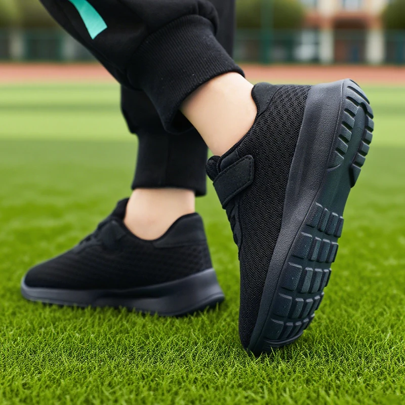 Mode Kinder Turnschuhe für Jungen Schule Laufen Mädchen Sport Tenis Herbst Atmungsaktive Freizeit Trainer Kinder Walking Schuhe