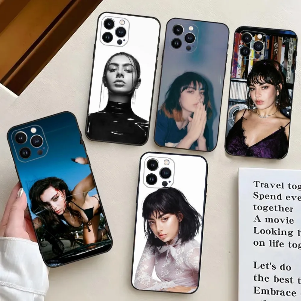 Charli XCX  Phone Case For iPhone 15,14,13,12,11,Plus,Pro Max,XS,X,XR,SE,Mini,8,7 Soft Silicone Cover