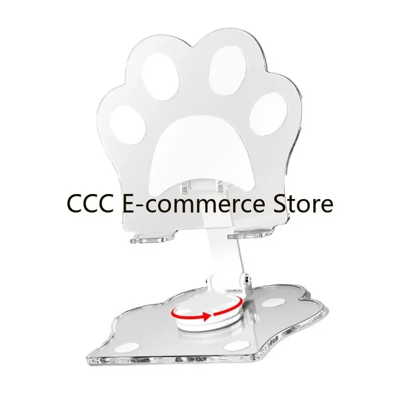 Double Rod Reinforced Phone Stand Featuring Small Foldable Design not Scratch Desktop Phone Stand for Travel Office Use R58A