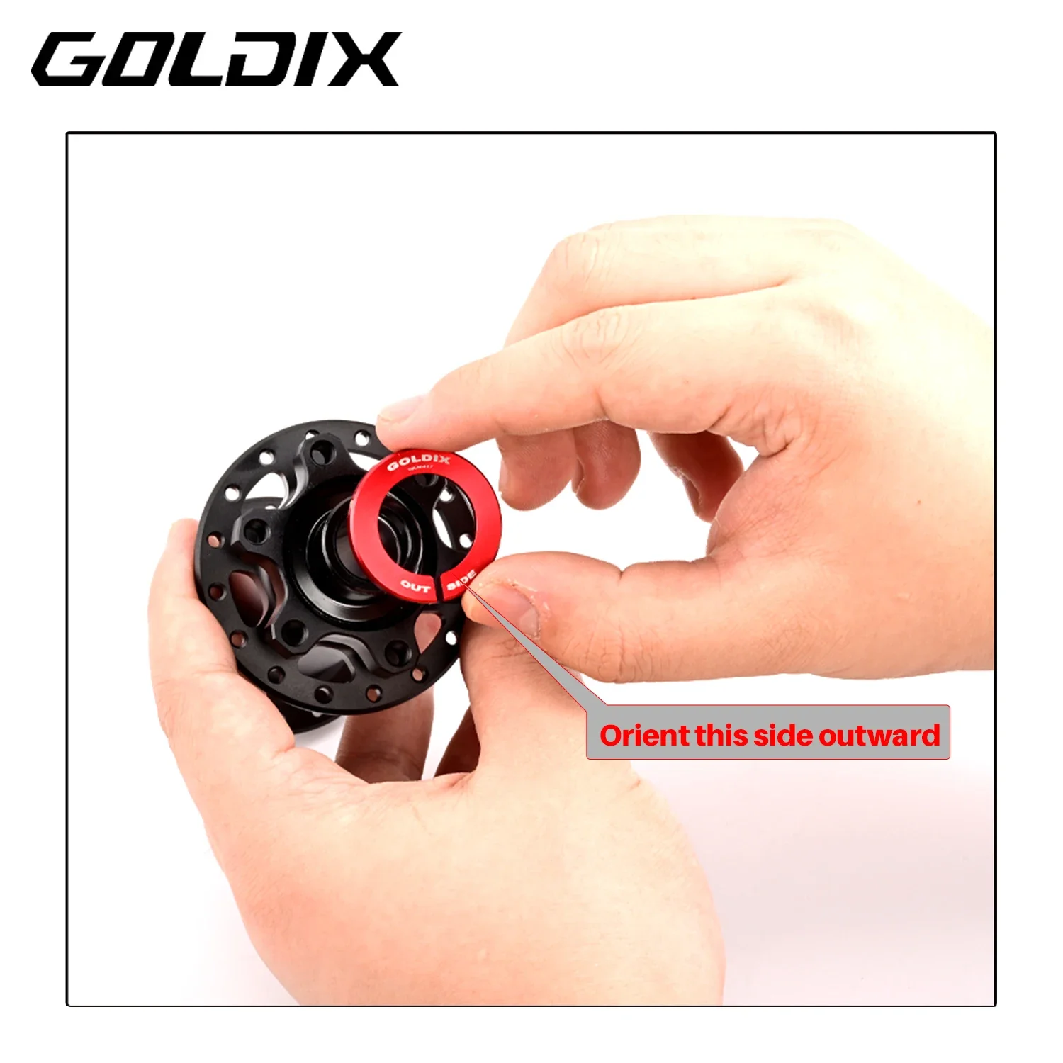 GOLDIX Bicycle Hub Torque Cap For Rockshox Fork Torque Cap Boost 15x110mm Endcap Converter view 4