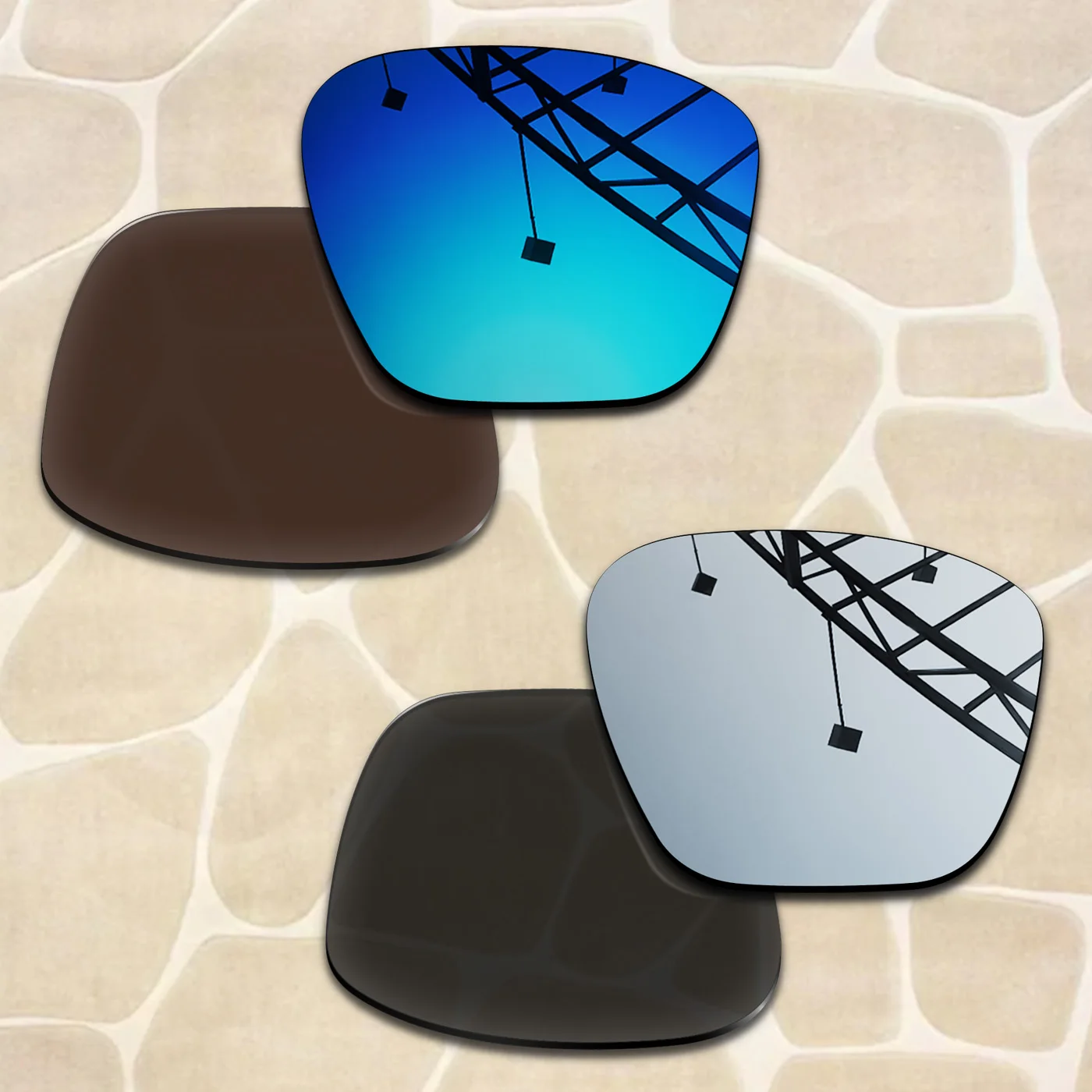 

Anti-Scratch Polarized Replacement Lenses for Oakley Futurity Sun OO9482 Sunglasses