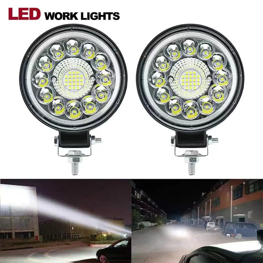 4inch 99W LED Bar Offroad 4X4 Work Light Bar 9-30V Spotlight Bar For Jeep Truck Car Tractor SUV ATV Barra Auto LED Headlights