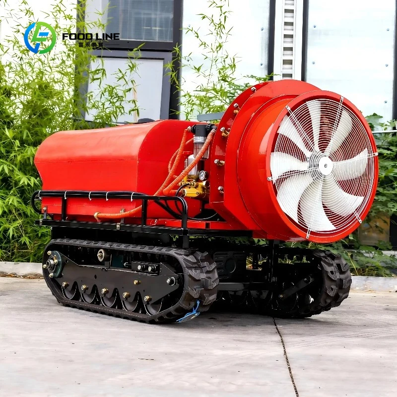 Customized Remote Controlled Dispenser, Gas powered, High-power, apple Orchard, Vineyard Self-propelled Dispenser