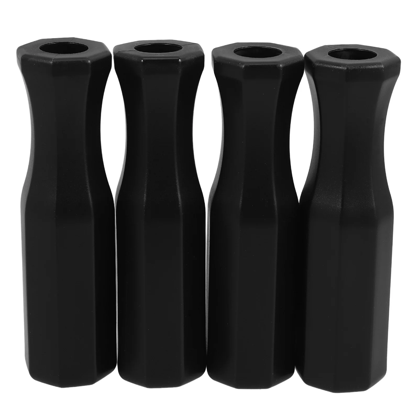 

4Pcs Football Table Handles Octagonal Plastic Foosball Grip Ergonomic Shape Comfortable Hold Foosball Grip Replacement Parts