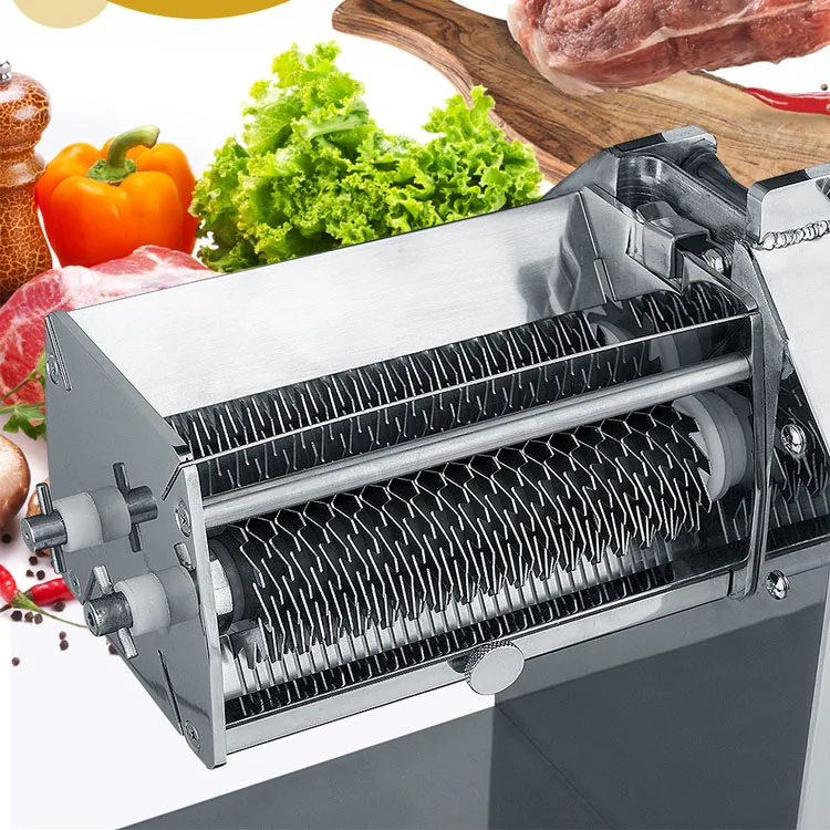 Point Shaped Toothed Commercial Meat Tenderizer Machine Multifunctional Meat Tenderizer Steak Slicer