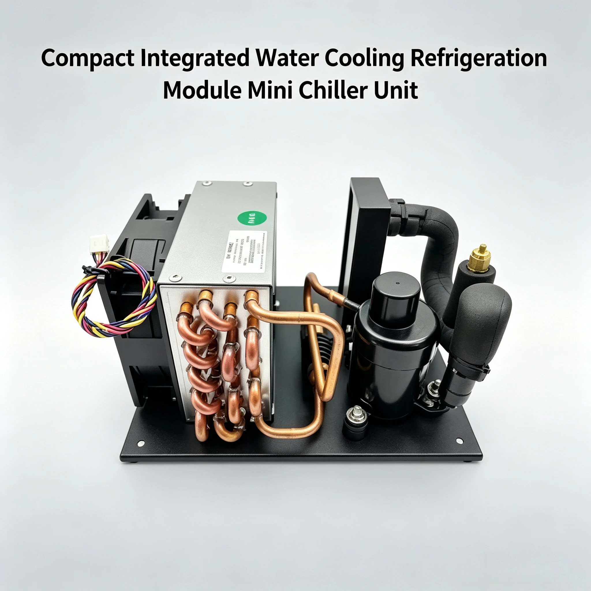 12V 400W Liquid Cooling Chiller Device EV Battery Thermal Management Liquid Circulation Cooling System