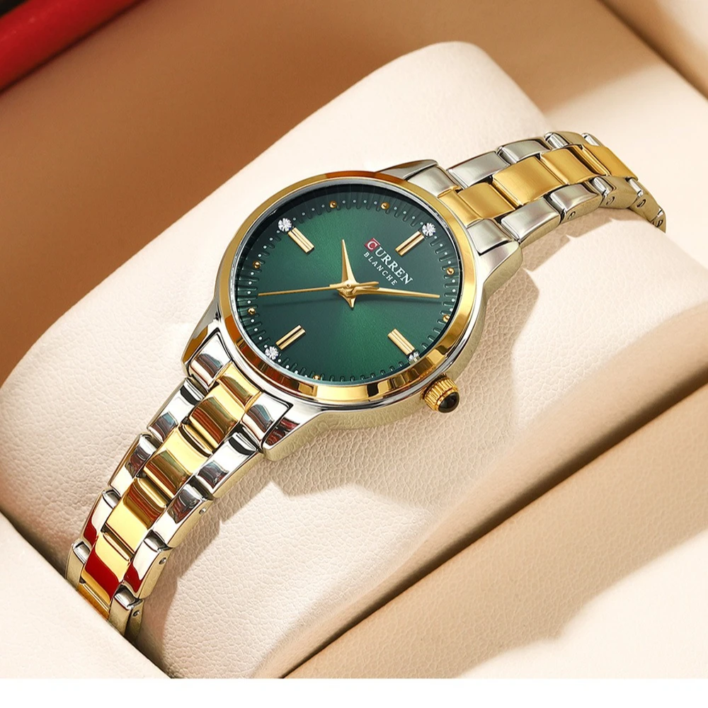 Curren 9094 Fashion Leisure Women's Watch Luxury Steel Belt Waterproof Watches for Women Relogio Feminino Relojes Para Damas