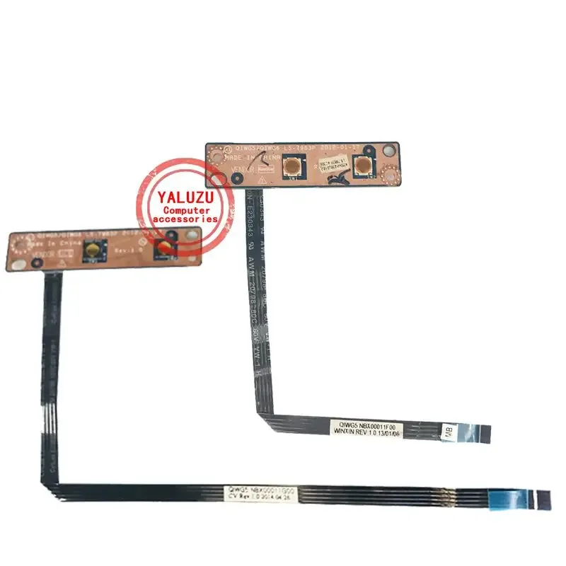 HC новая плата кнопки питания ноутбука с кабелем для Lenovo G480 G485 N580 N585 G585 G580 P585 LS-7983P 12 см/19 см