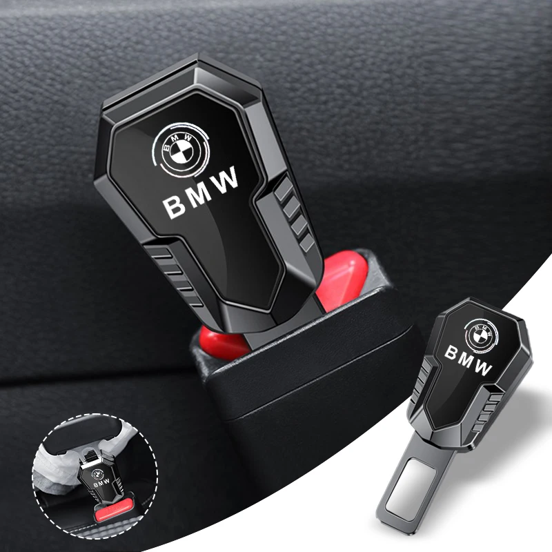 

Car Safety Seatbelt Lock Buckle Plug Thick Insert Socket Auto Seat Belt Clip Extender for BMW 50th M4 M3 M5 X6 X4 X5 E46 E90 G20