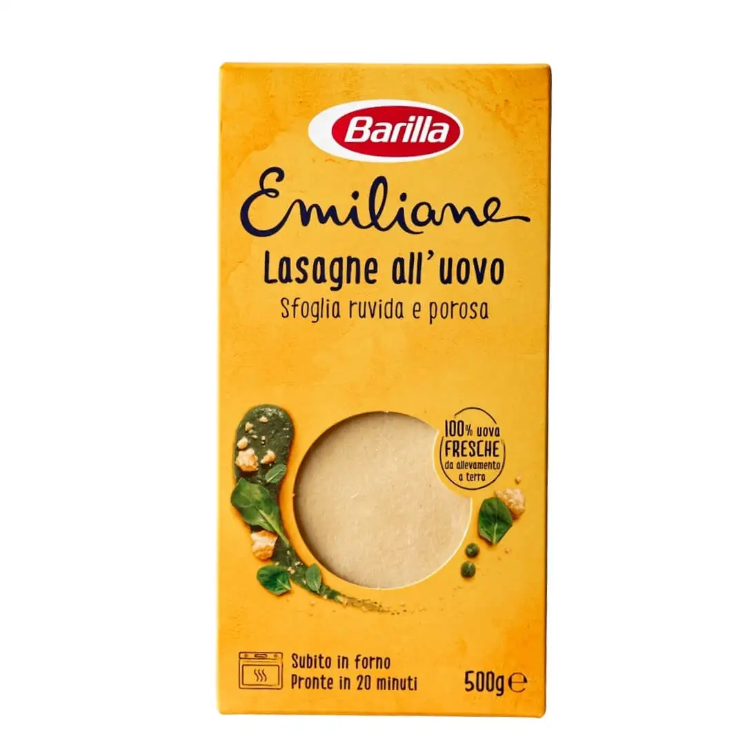 Emiliane Egg Lasagne Noodles 500G - Barilla-image