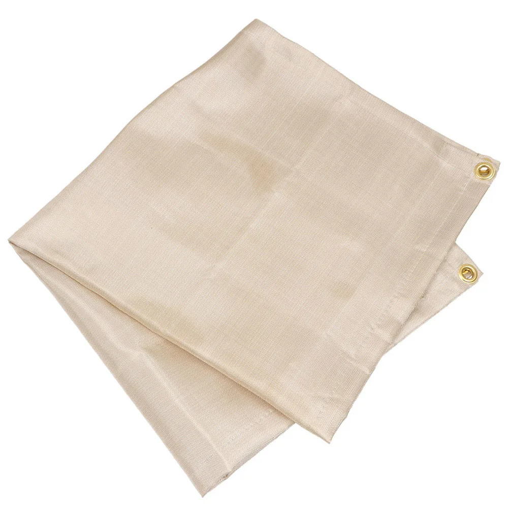 Estera aislante ignífuga, estufa ligera plegable para exteriores, para barbacoa, Camping, Picnic, fibra de vidrio resistente al calor, 1 ud.