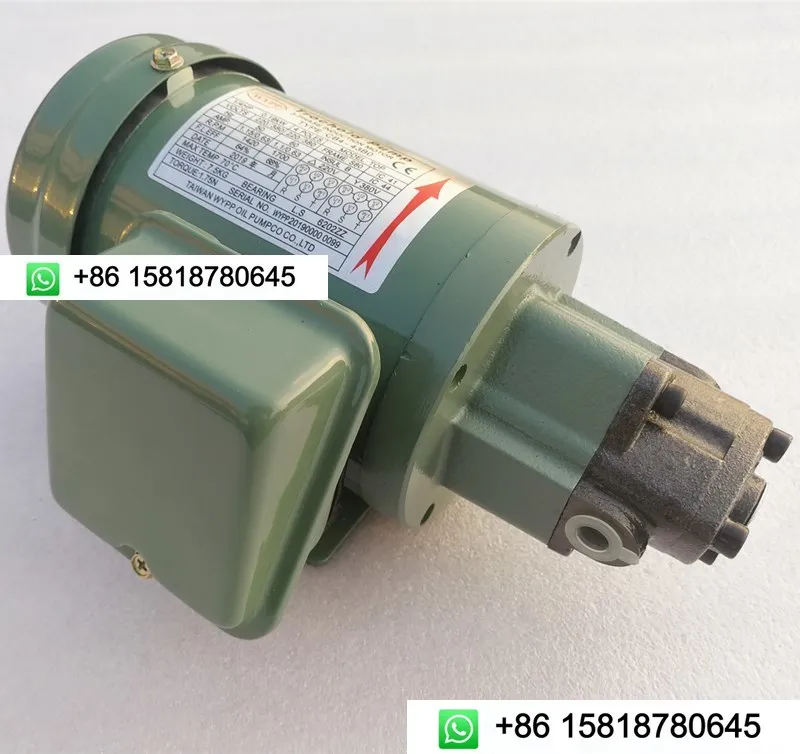 WYPP Taiwan cycloid pump top-12a triangular lubricating oil pump head, electric oil gear oil pump 380V direct sales
