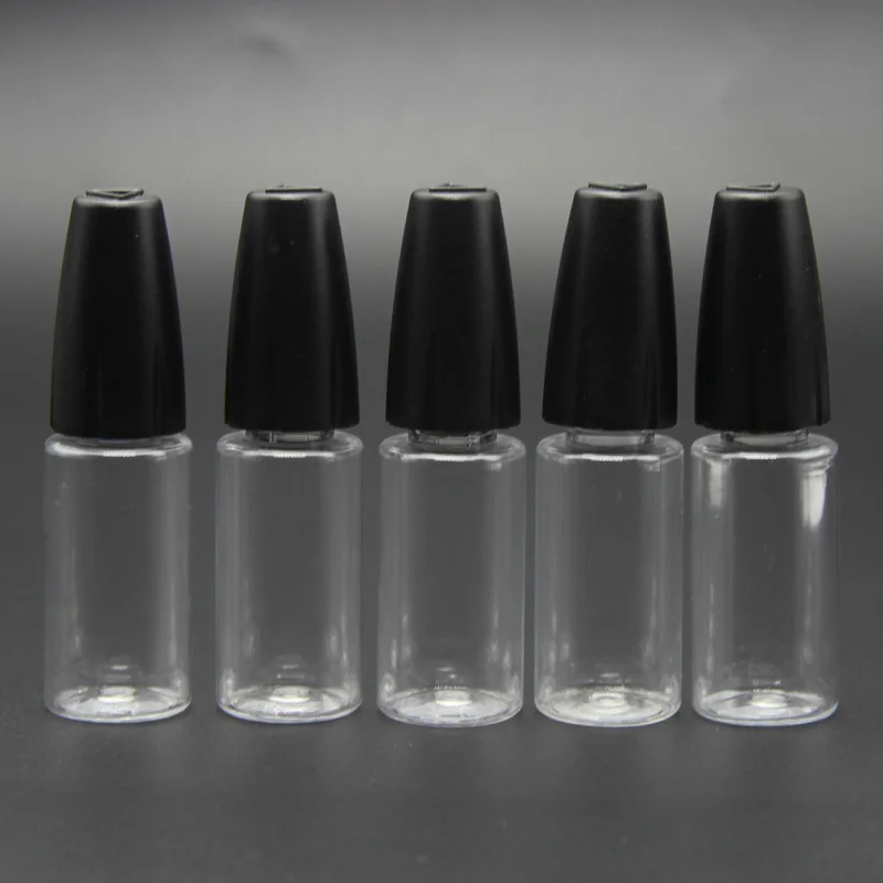 10Pc Needle Tip Glue Applicator Empty Bottle Tube Sub-bottling Pinhole Refueling Bottle 10ml Soft Bottle With Cap DIY Craft Tool