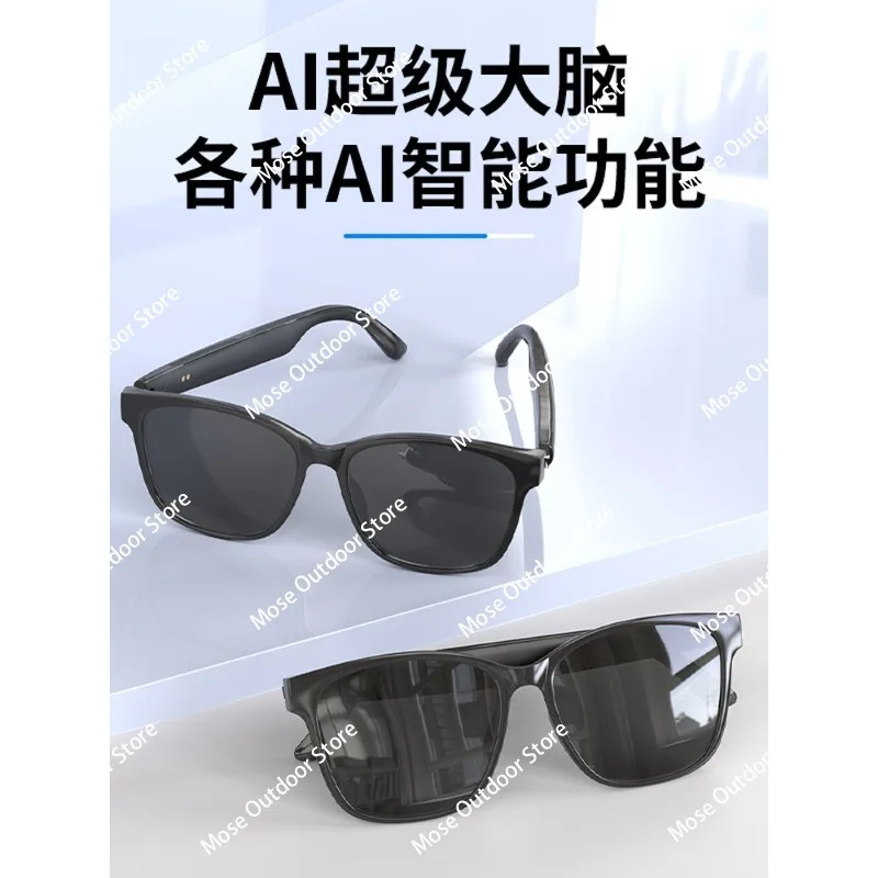 

GS260 smart glasses, with UV400 protective sunglasses, with music call wake-up voice assistant