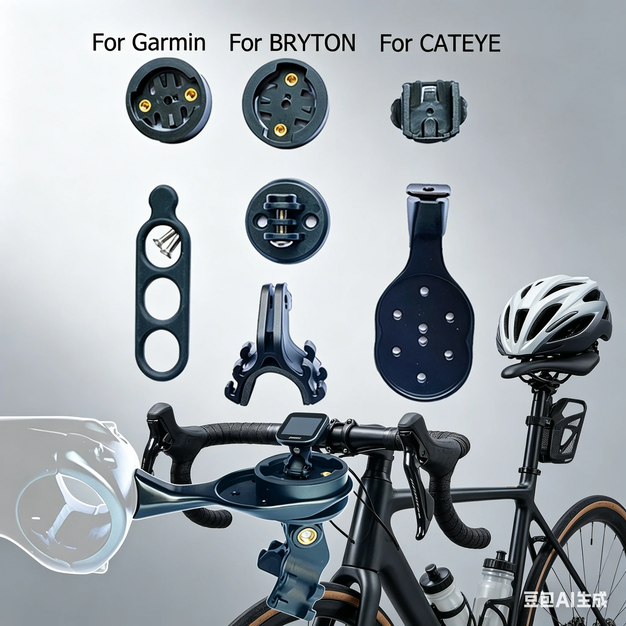 

Держатель для велосипедного руля из алюминиевого сплава для Garmin, удлинительный кронштейн для GPS-навигатора, спортивной камеры, аксессуары для велоспорта