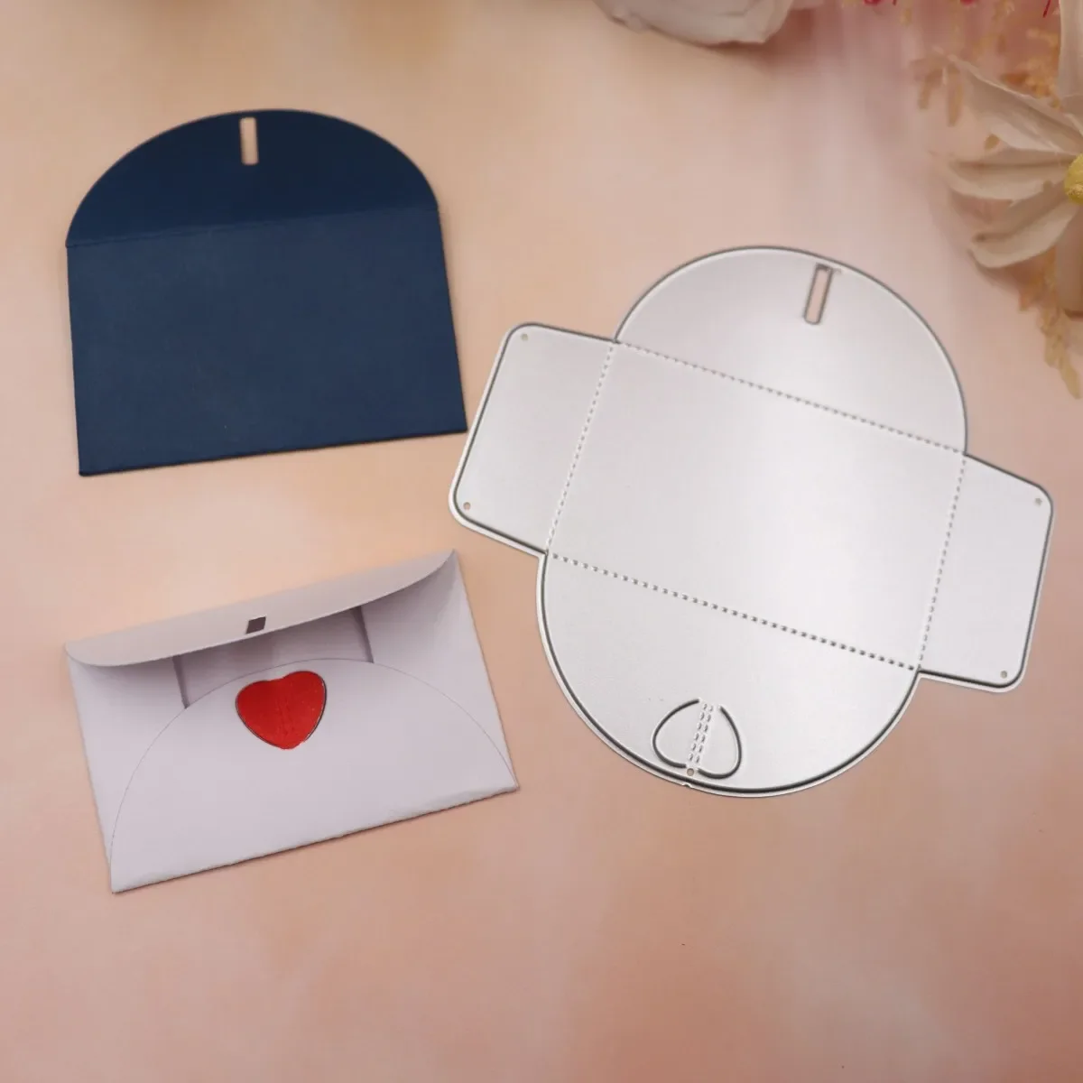 Umschlag-Stanzformen, Scrapbooking-Schablonen für Papier, Karten, DIY-Karten, Fotoalbum, Basteln, Dekorationen, 2024, Neuheiten
