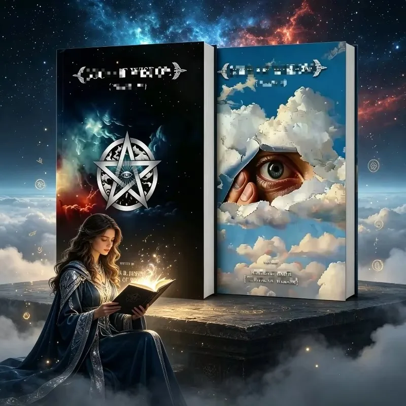 2026 Book of Wisdom with Colorful Pages Philosophical Life Guidance Notebook for Self Reflection and Meditation English Books