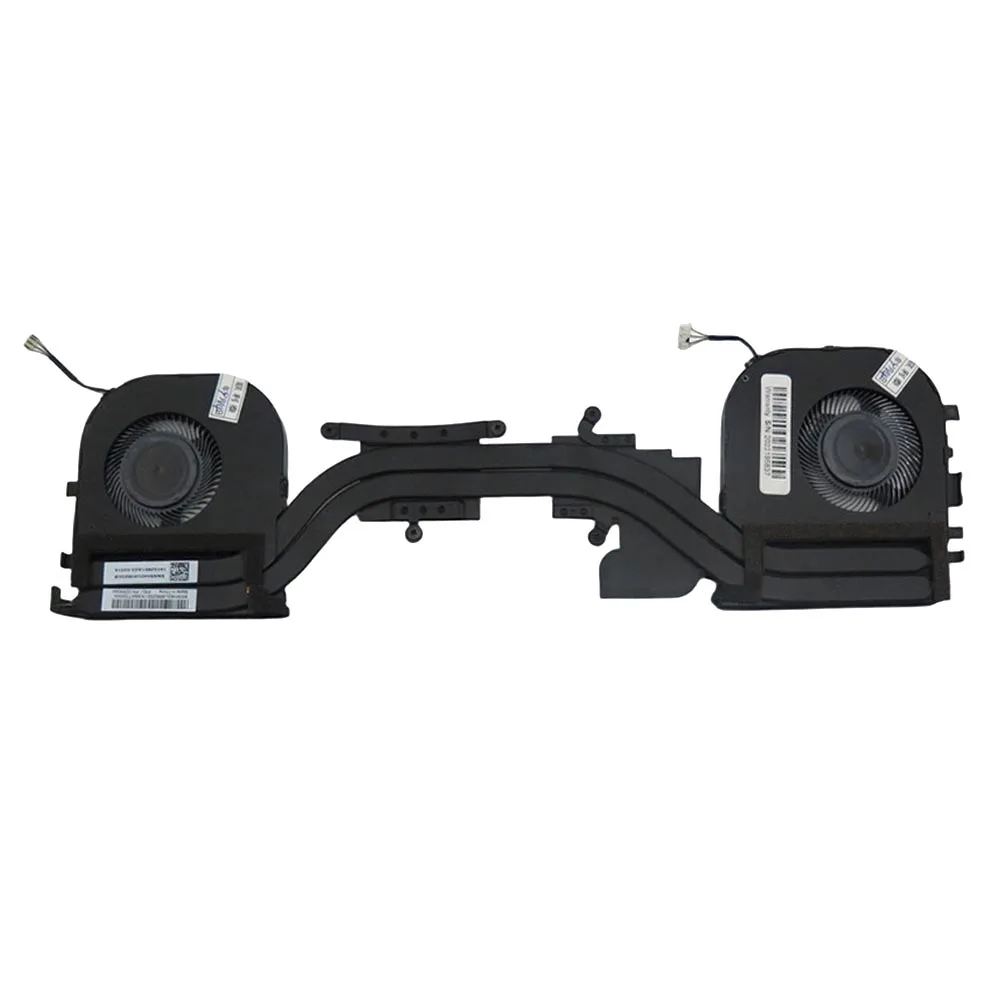 For Lenovo For ThinkPad P1 Gen 2 20QT 20QU / X1 Extreme 2nd Gen 20QV 20QW 02XR044 For SUNON Manufacturers SWG Heatsink&Fan