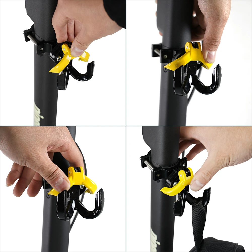 عملي سكوتر كهربائي هوك سبائك الألومنيوم المسمار شماعات الأمتعة خوذة هوك الدراجات اكسسوارات ل Xiaomi Mijia M365