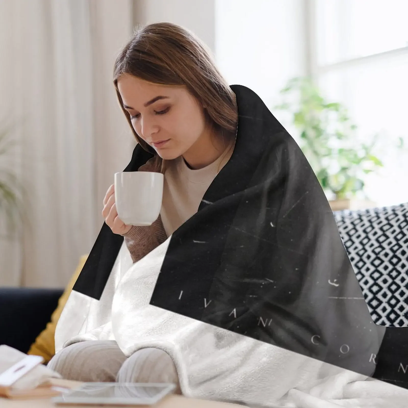 بطانية رمي إيفان كورنيجو ألما فاسيا للتخييم للأطفال بطانيات سفر مرجحة #3