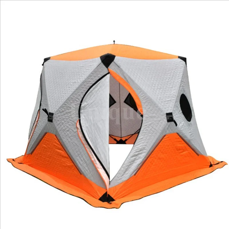 

Warm Cotton Camping Tent, Easy Set-up, Fishing House, Ice Shelter, Outdoor, Thickened, Winter