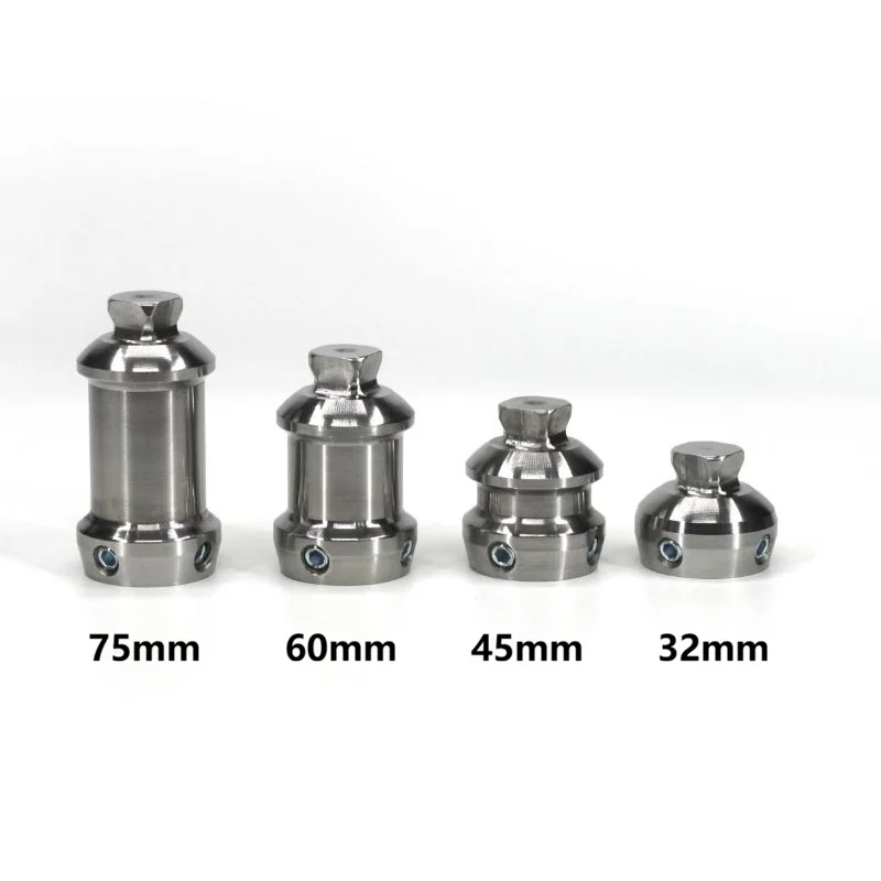 High Strength Bi-direction Pyramid Adapter 4P28 Prosthetic Joint Parts  Stainless Steel Tube Connector for AK BK Leg