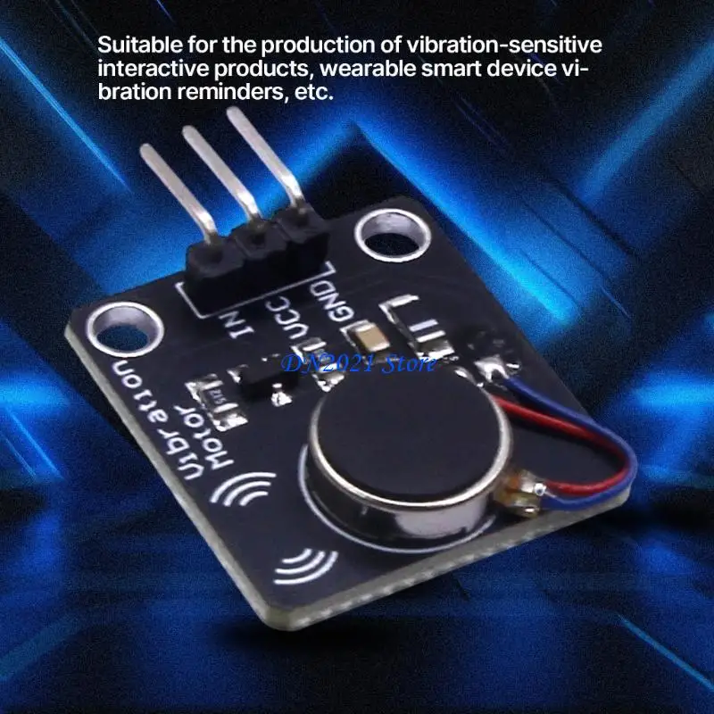 F3KE Compact and Powerful High and Low Level Vibration Motor Module for Electronics Enthusiasts