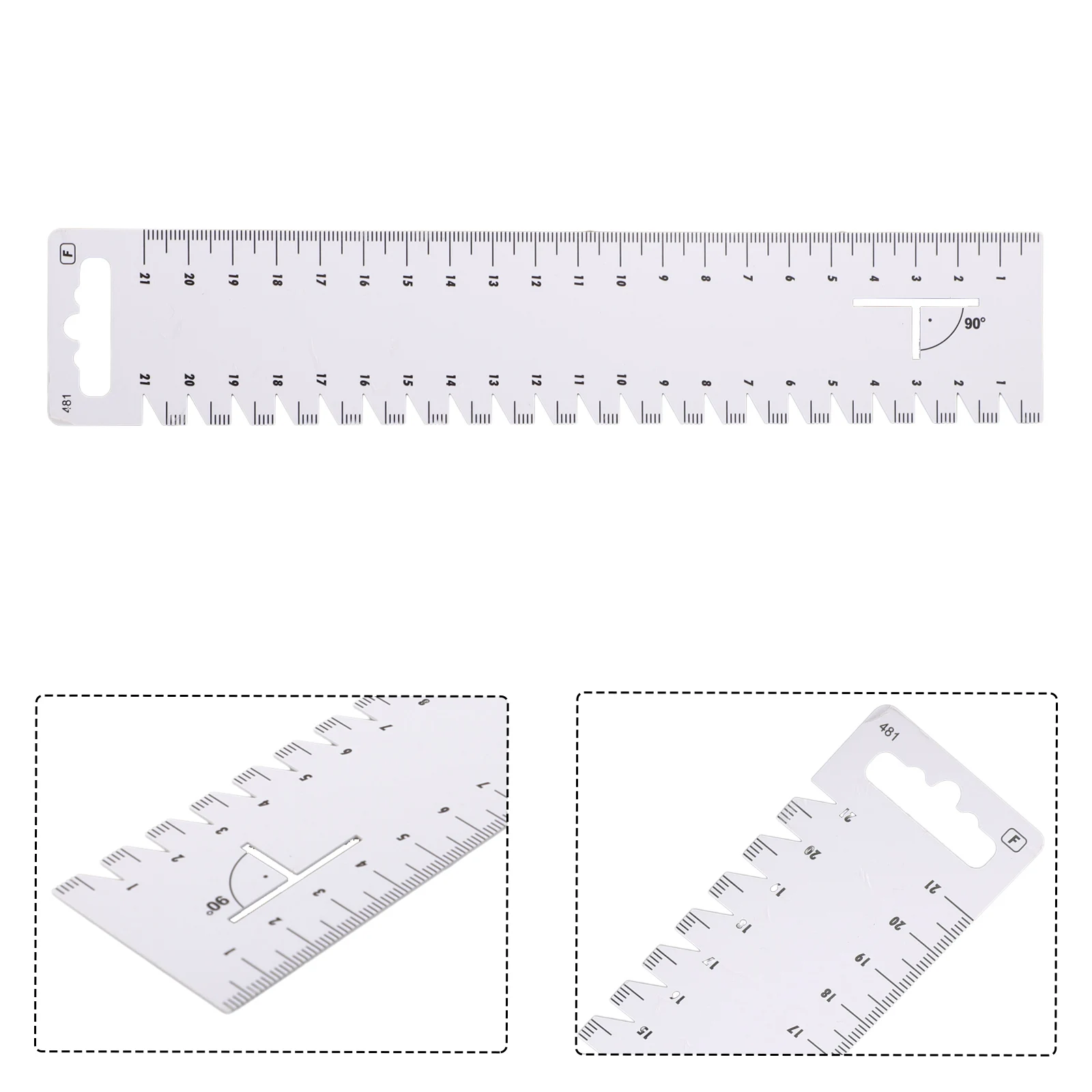 Convenient Length DIY Sewing Patchwork Seam Ruler Sewing Measuring Gauge Patchwork Seam Ruler Quilt Ruler Tools Measuring Gauge