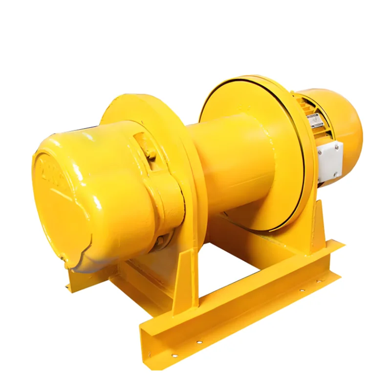 With Out Rope Winch Construction Electric Wire Rope Hoist Industrial Electric Towing Hoist Inline Winch