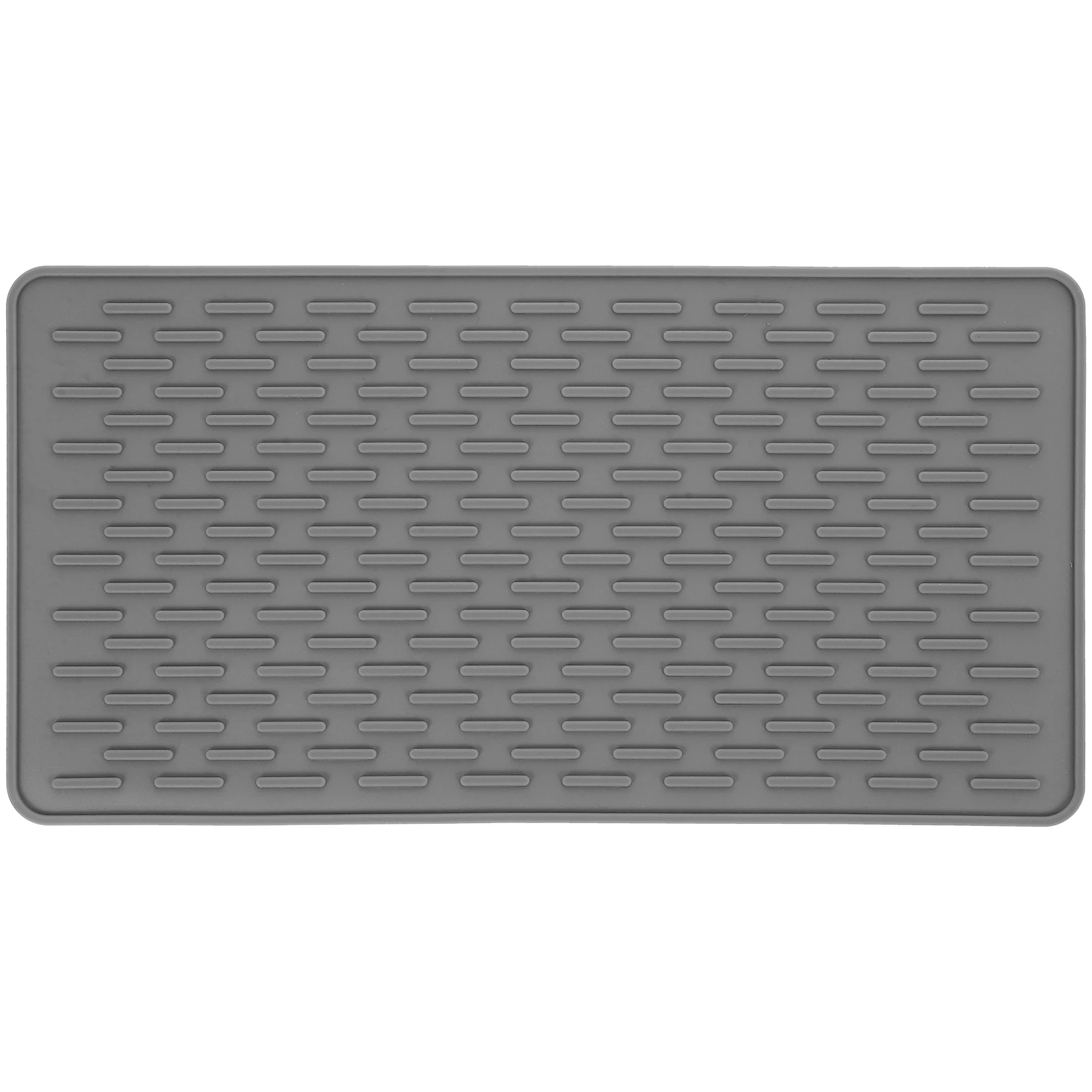 

Heat Insulation Silicone Mat Grey Non-Slip Placemat Kitchen Tableware Pad Practical Home Use Mat Kitchen Supplies