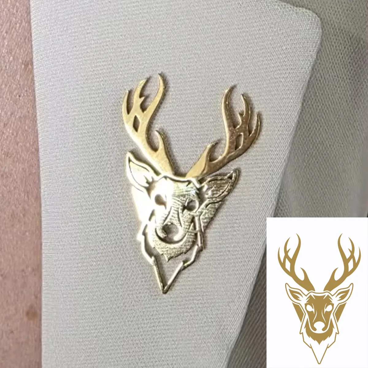 Using Images Customizing Personalized Logo Brooch Badge Stainless Steel Accessories Customized Jewelry Family Gifts