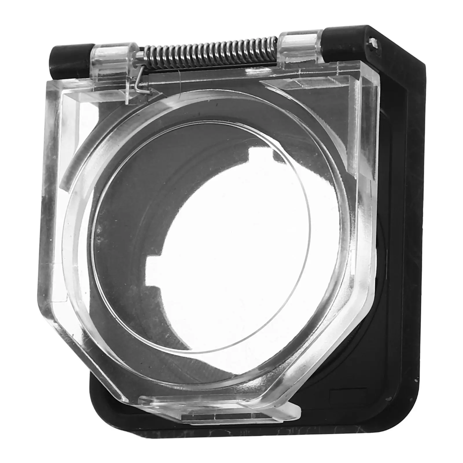 

Protector 22MM Transparent Dust Cover Computer Appliance Button Safety Guard Plastic Longlasting Reliable