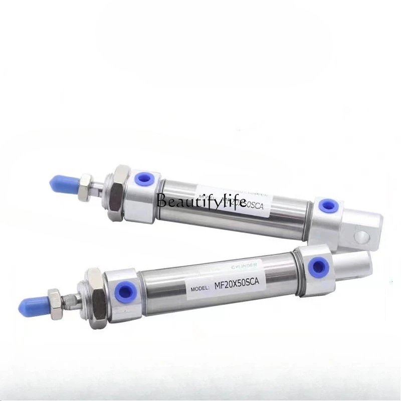 JJ tool partsPneumatic components MF40X25/50/75/100/200/300/400SCM stainless steel mini cylinder