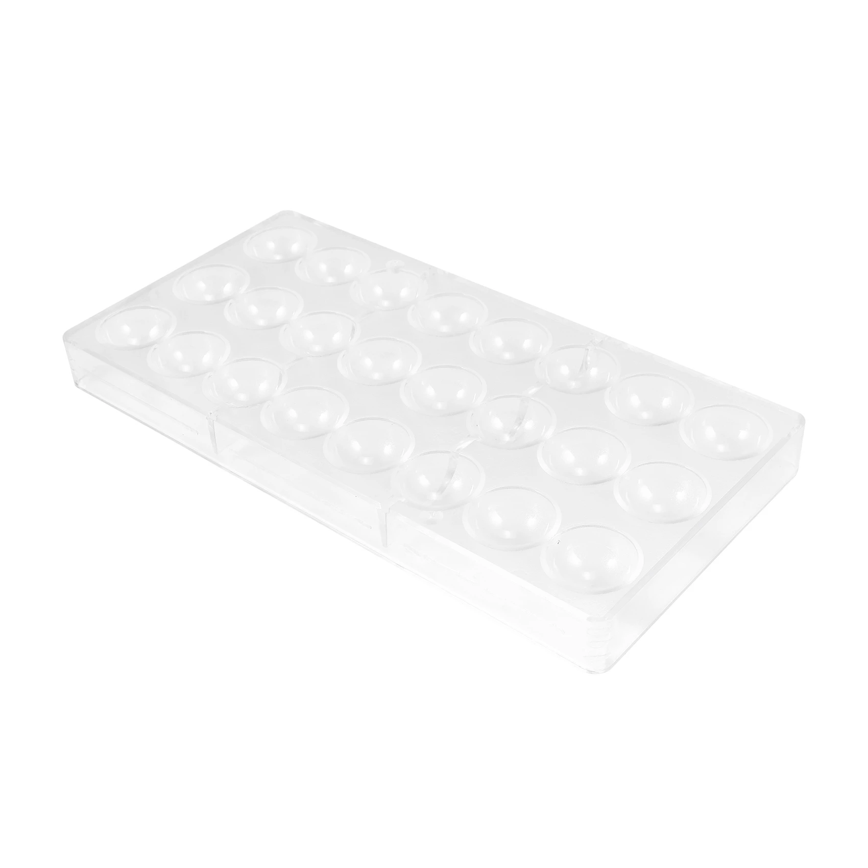 24 Gaten Semi-Bol Chocoladevorm Polycarbonaat Chocoladereep Mal Halve Bal Snoep Maker Bakvormen