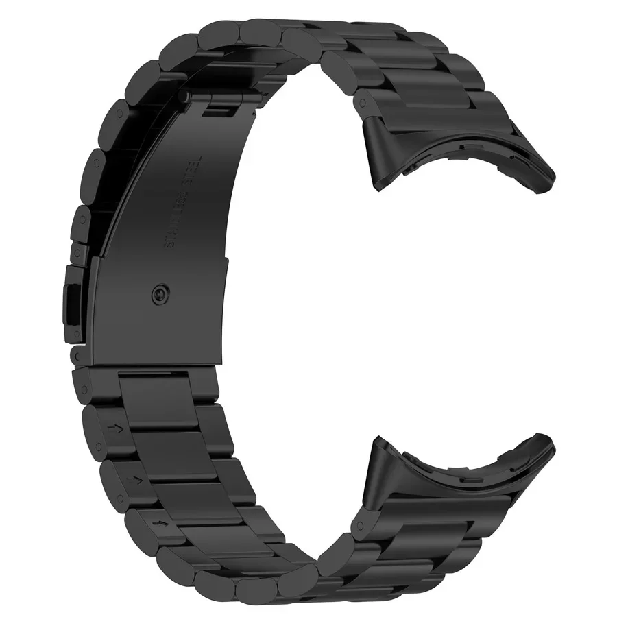 Edelstahlarmband für Google Pixel Watch 5 4 3 41 45mm Ersatzarmband für Google Pixel 2 Uhrenarmband Correa Zubehör ohne Lücke – Detail 8