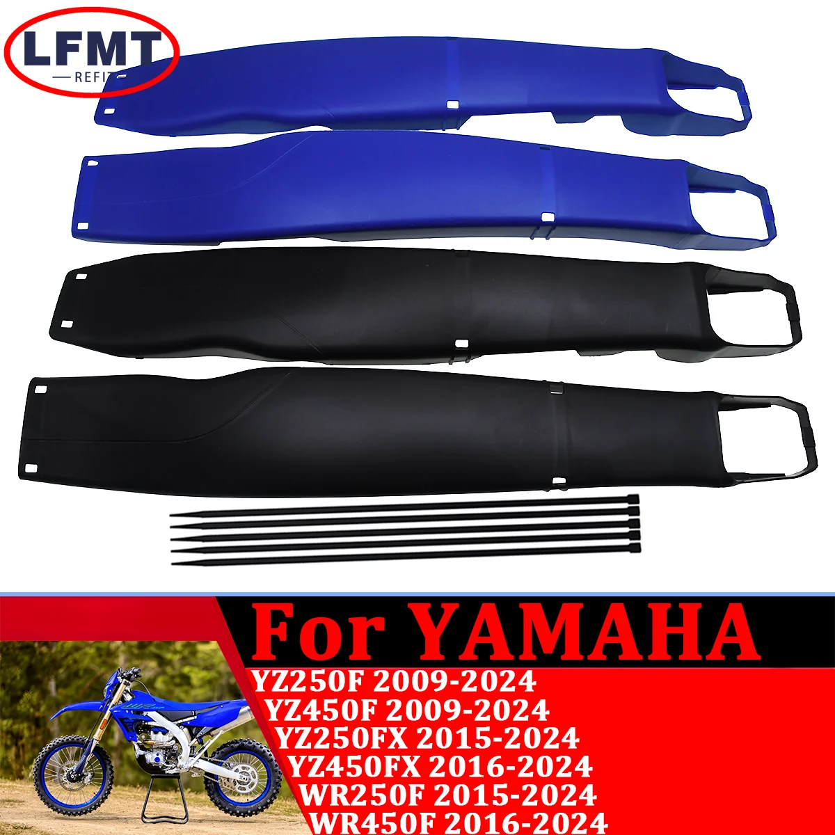 

Motorcycle Accessories Swingarm Protector Guard Cover For YAMAHA YZ250F 450F 250FX 450FX WR250F WR450F 2009-2021 2022 2023 2024