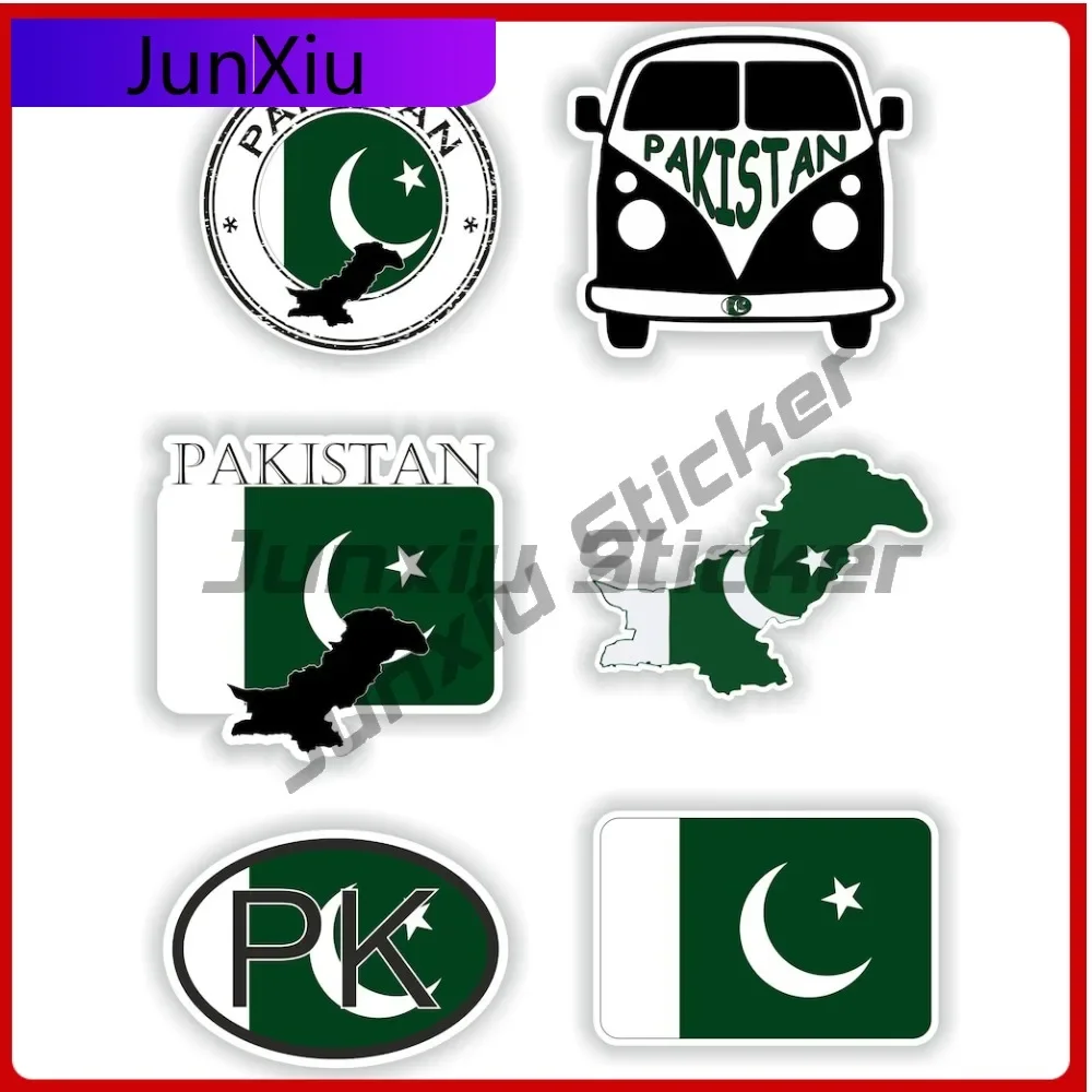

Набор Пакиста, наклейка с флагом, графические виниловые наклейки на заказ, наклейка на бампер X500, наклейка на мотоцикл, забавное украшение, напечатанные на заказ наклейки из ПВХ