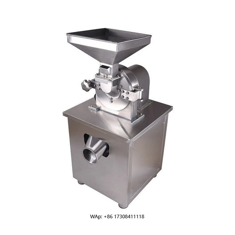 Food Processing Hammer Milling Machine Screening Powder Crusher with Motor as Core Component